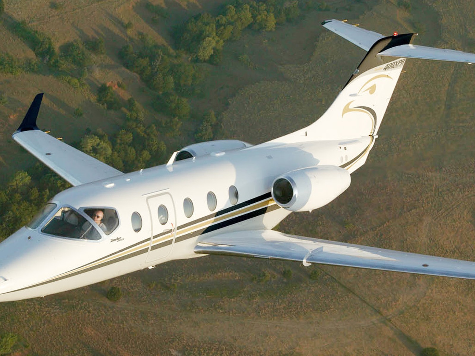 Exterior of Beechjet 400