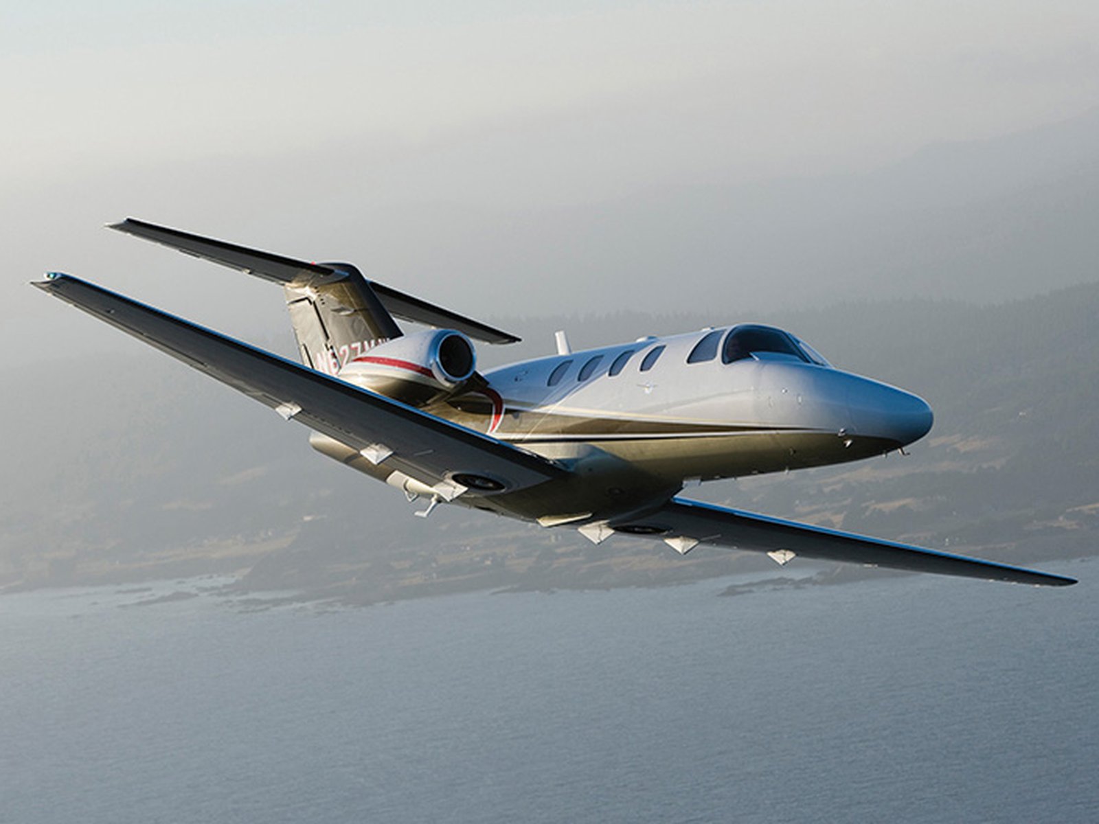 Private jet exterior photo