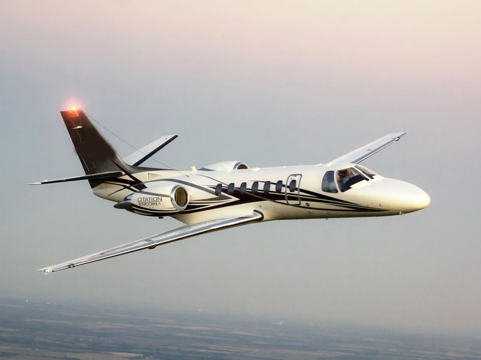 Private jet exterior photo