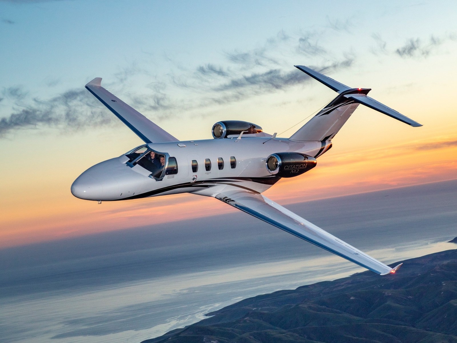 Private jet exterior photo