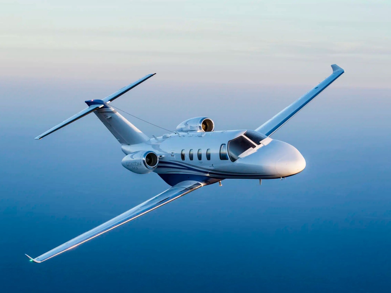 Private jet exterior photo
