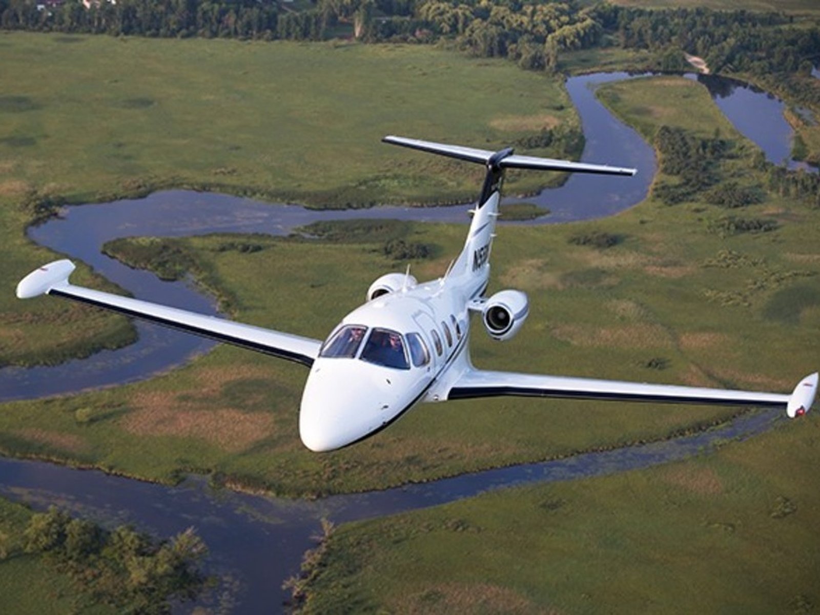 Private jet exterior photo