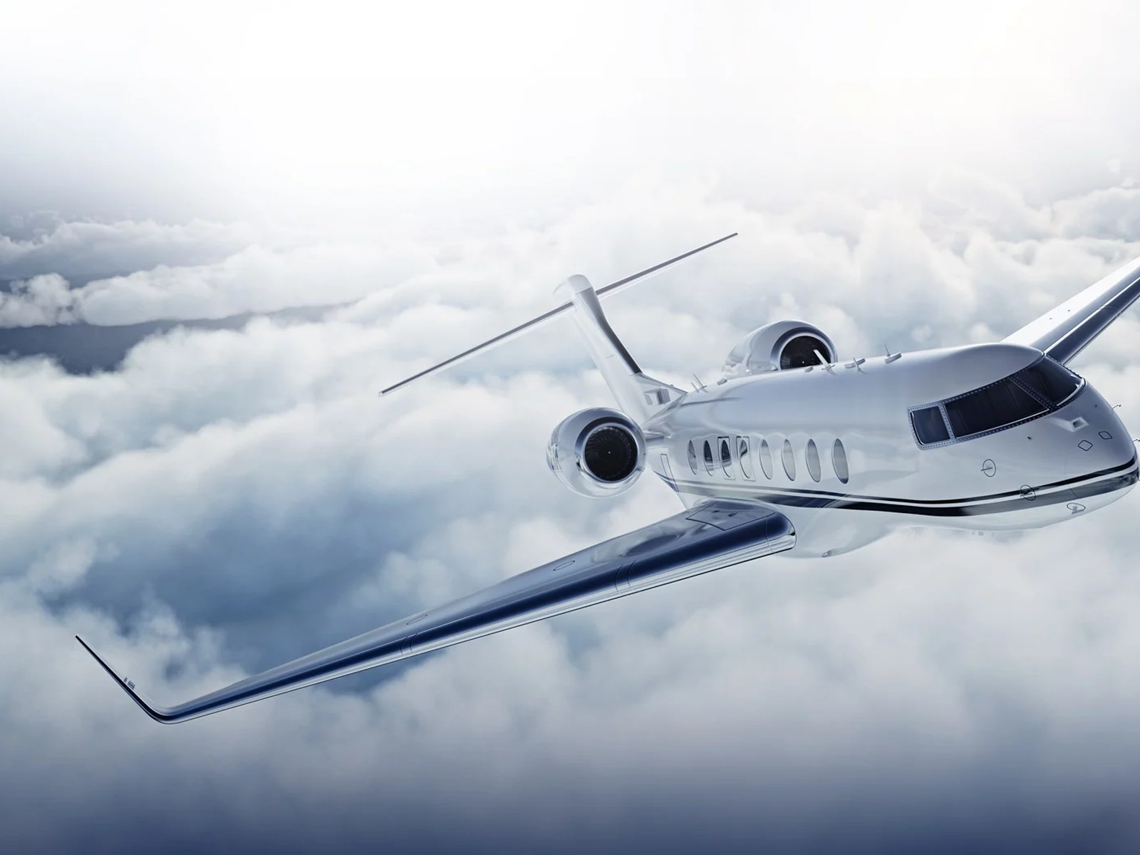 Private jet exterior photo