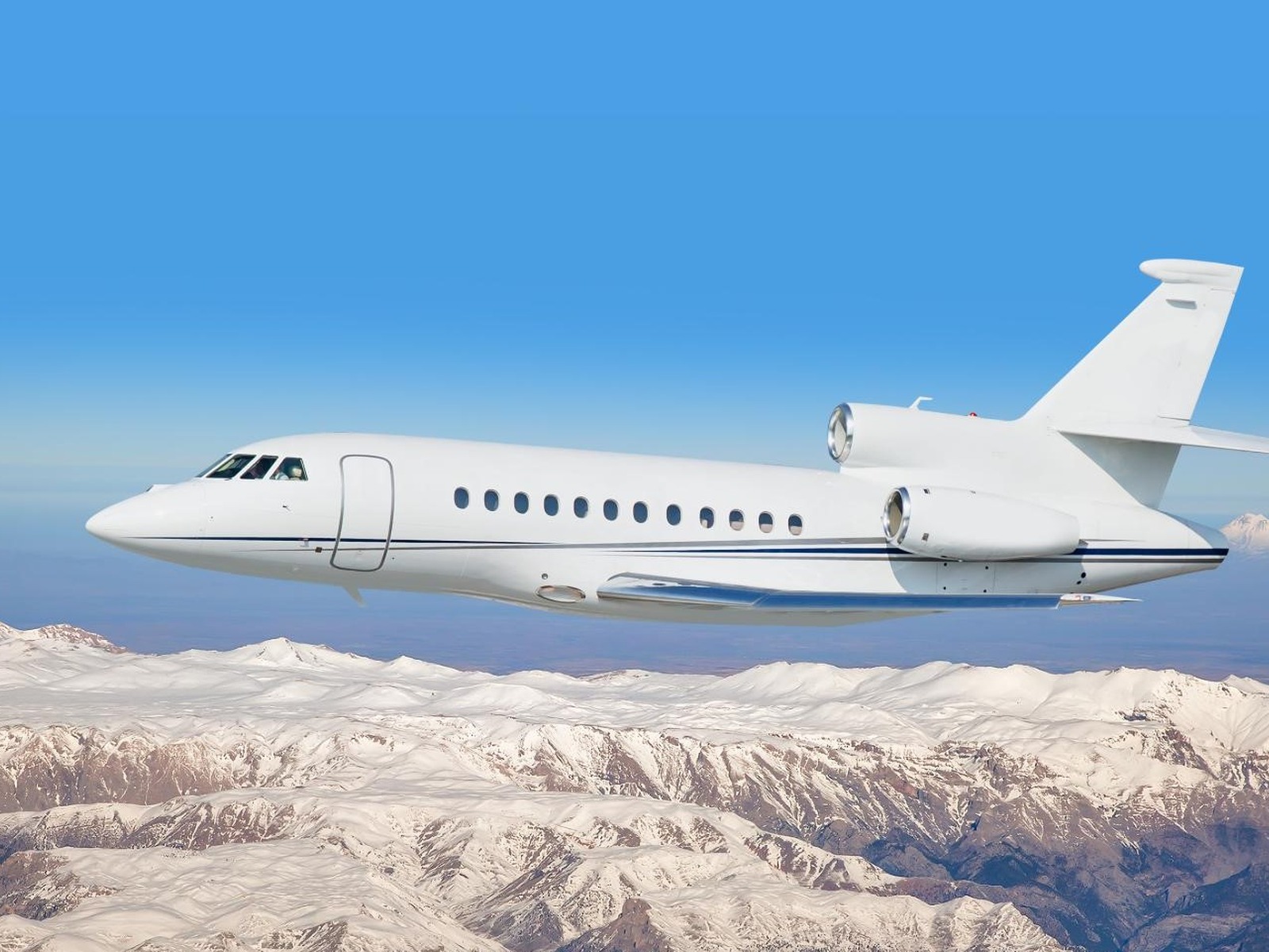 Private jet exterior photo