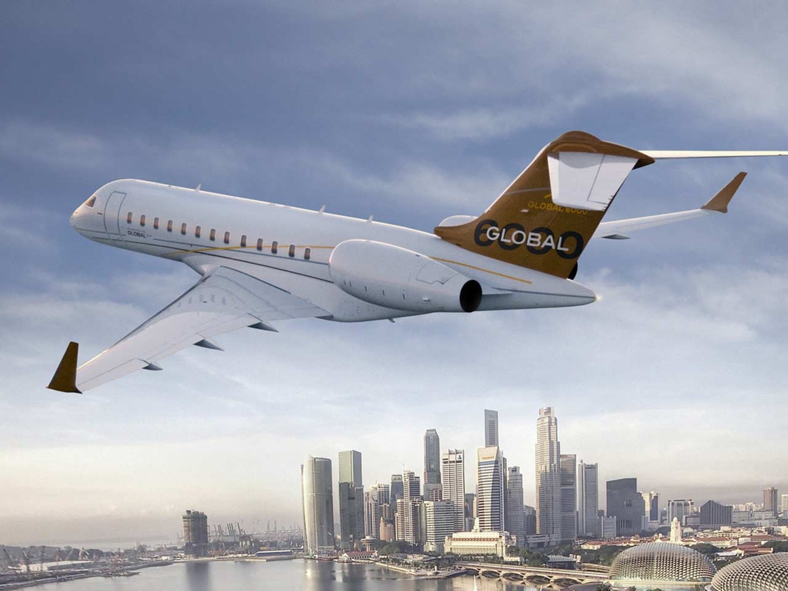 Private jet exterior photo