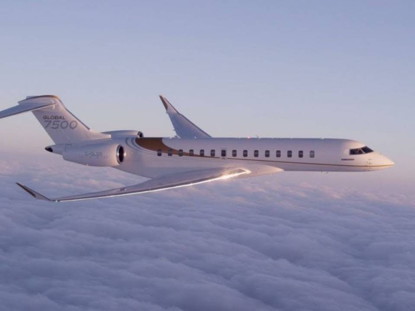 Private jet exterior photo