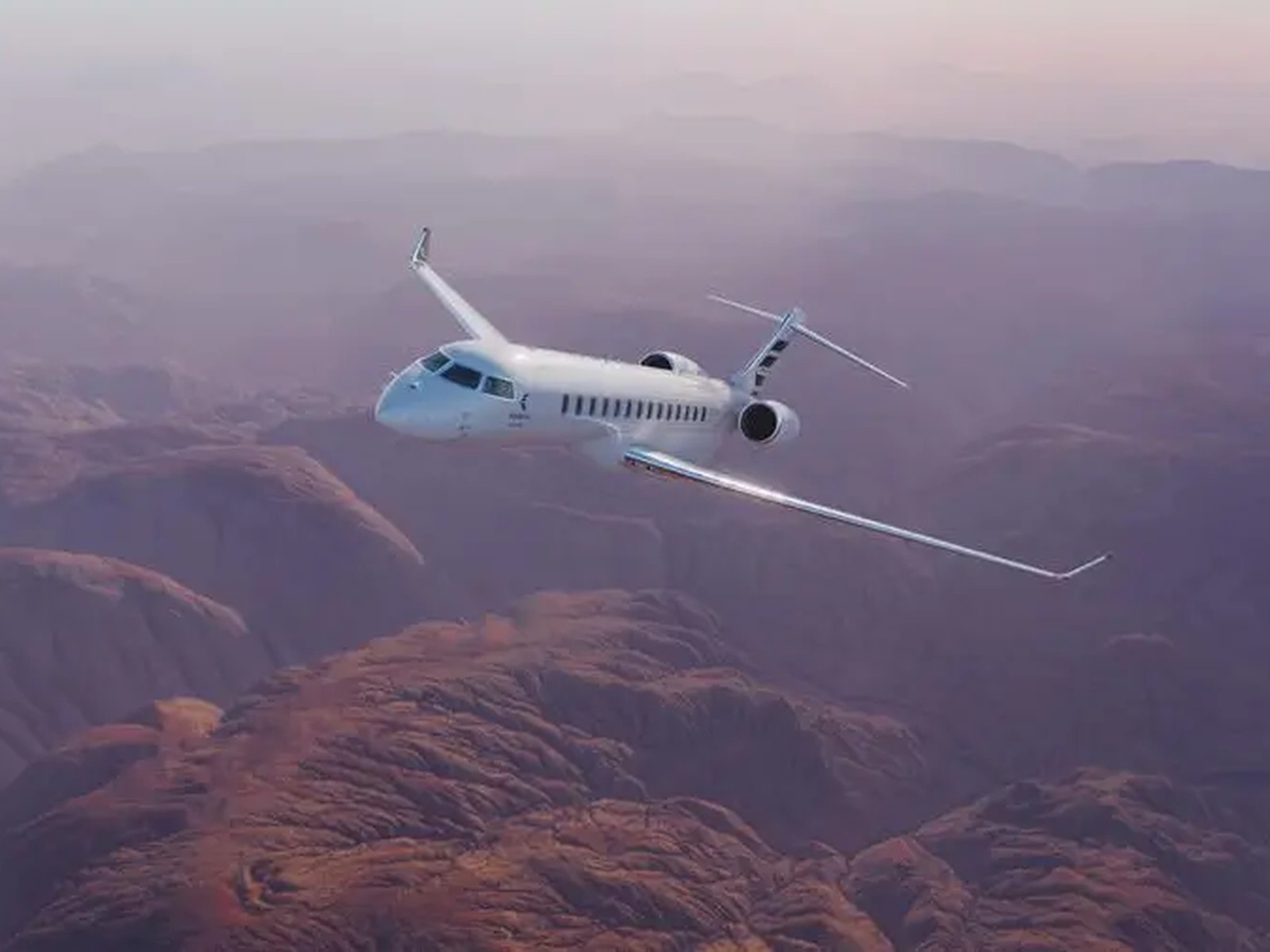 Private jet exterior photo