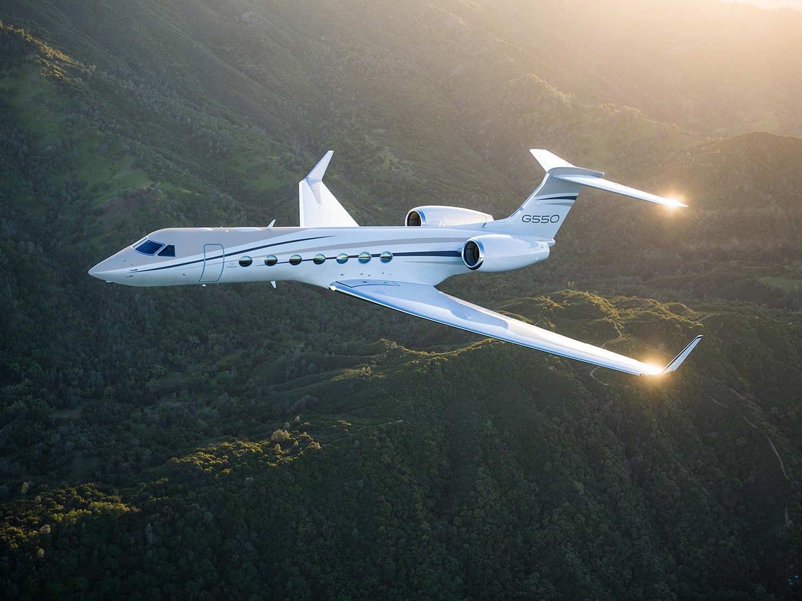 Private jet exterior photo