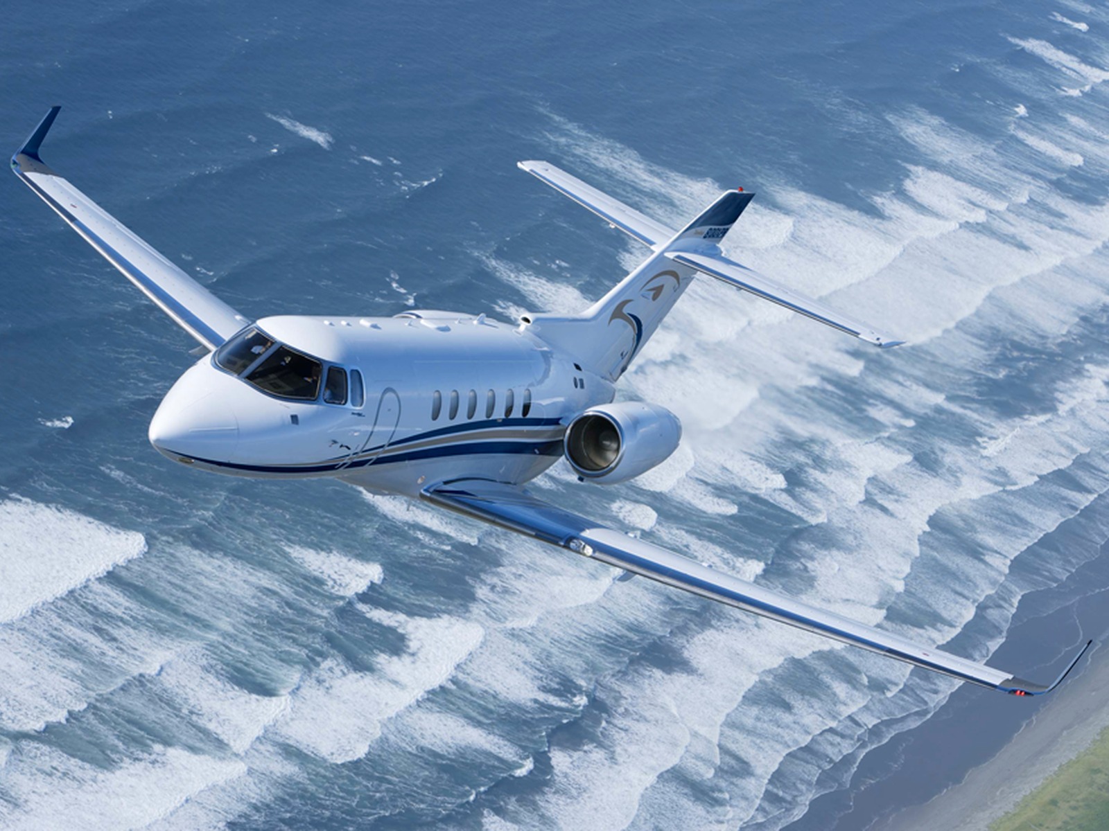 Private jet exterior photo