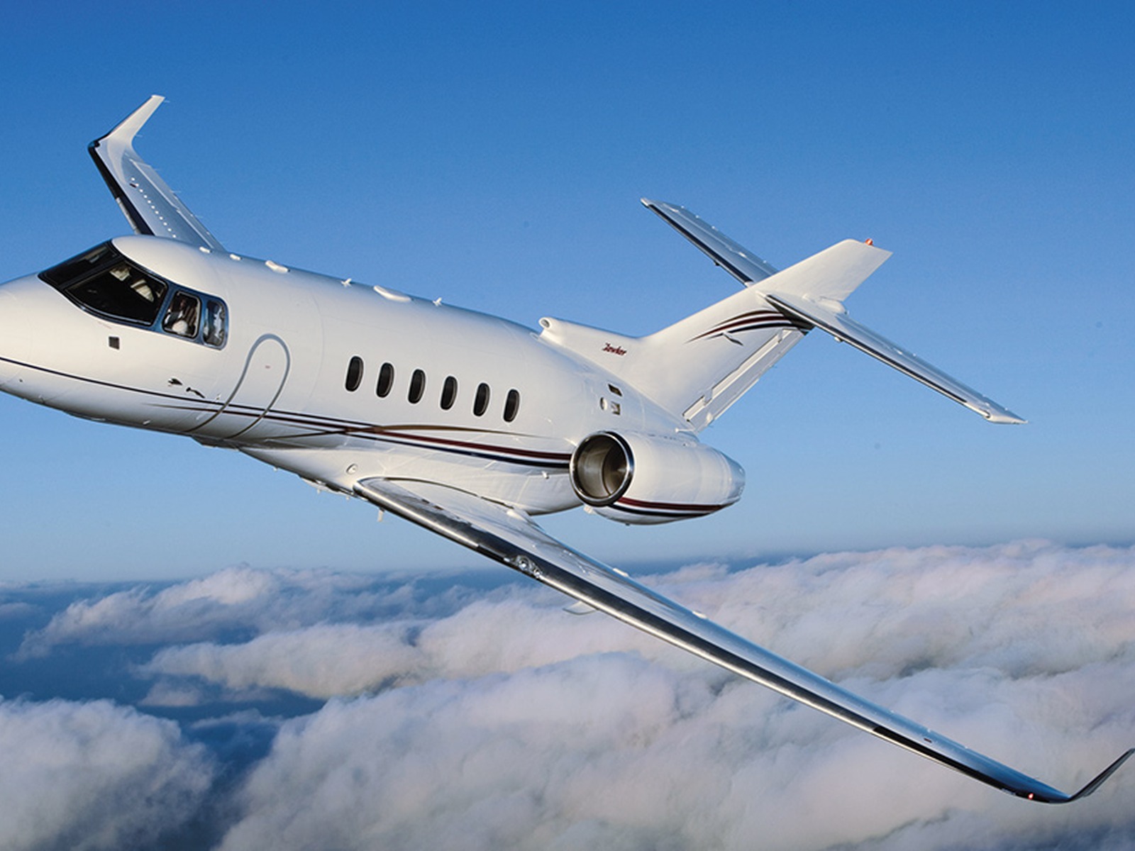 Private jet exterior photo