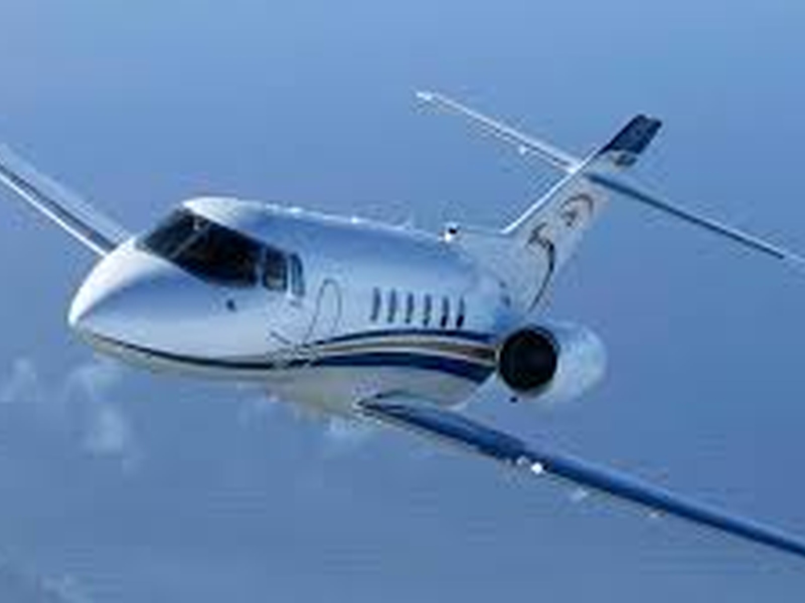 Private jet exterior photo