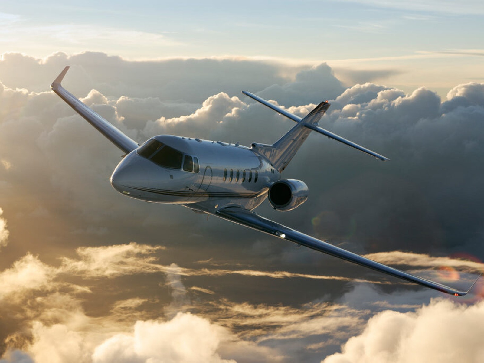 Private jet exterior photo