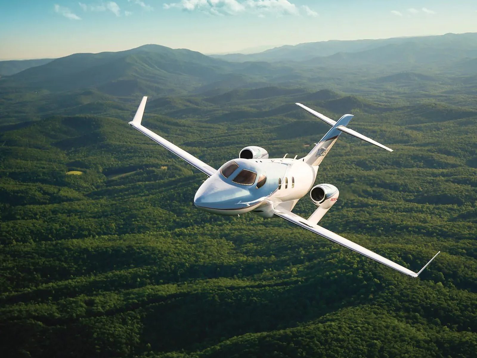 Private jet exterior photo