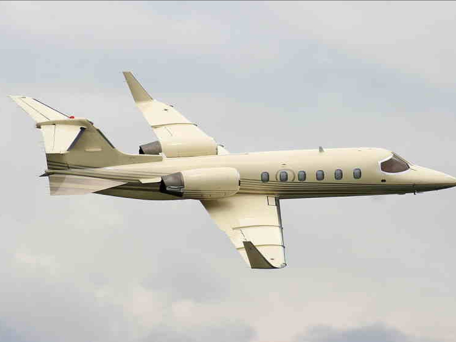Exterior of Learjet 31