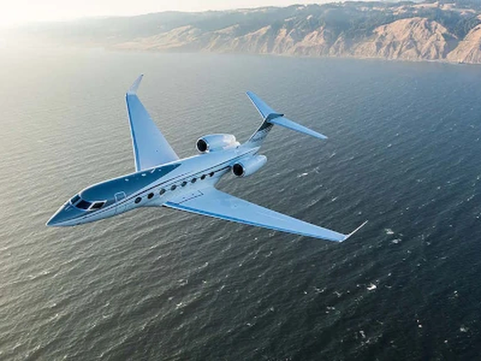 Private jet exterior photo