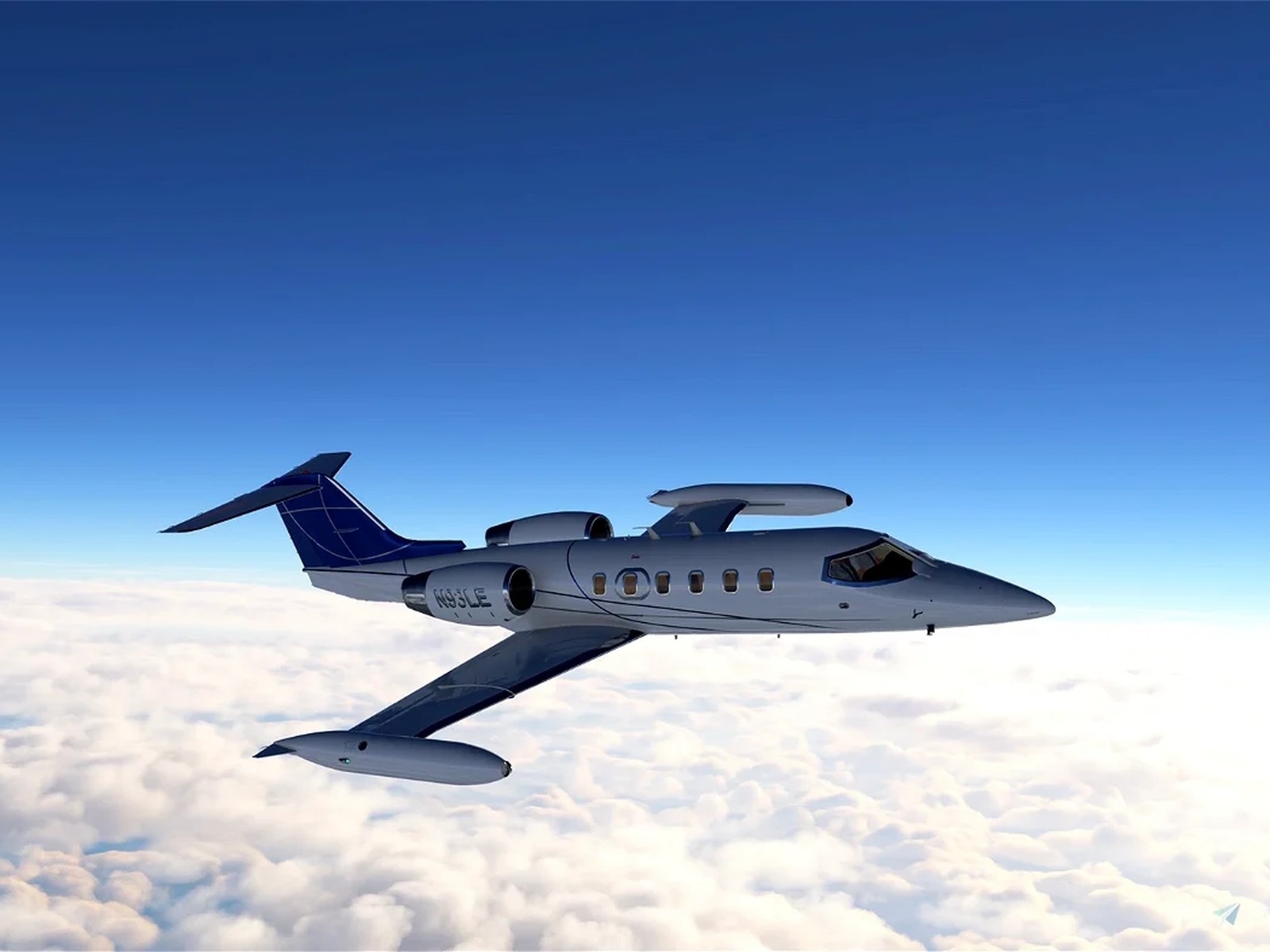 Private jet exterior photo