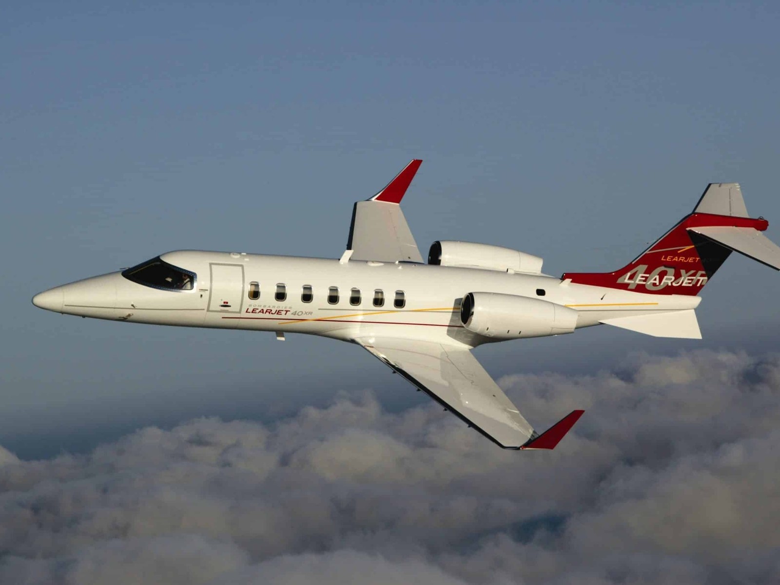 Private jet exterior photo