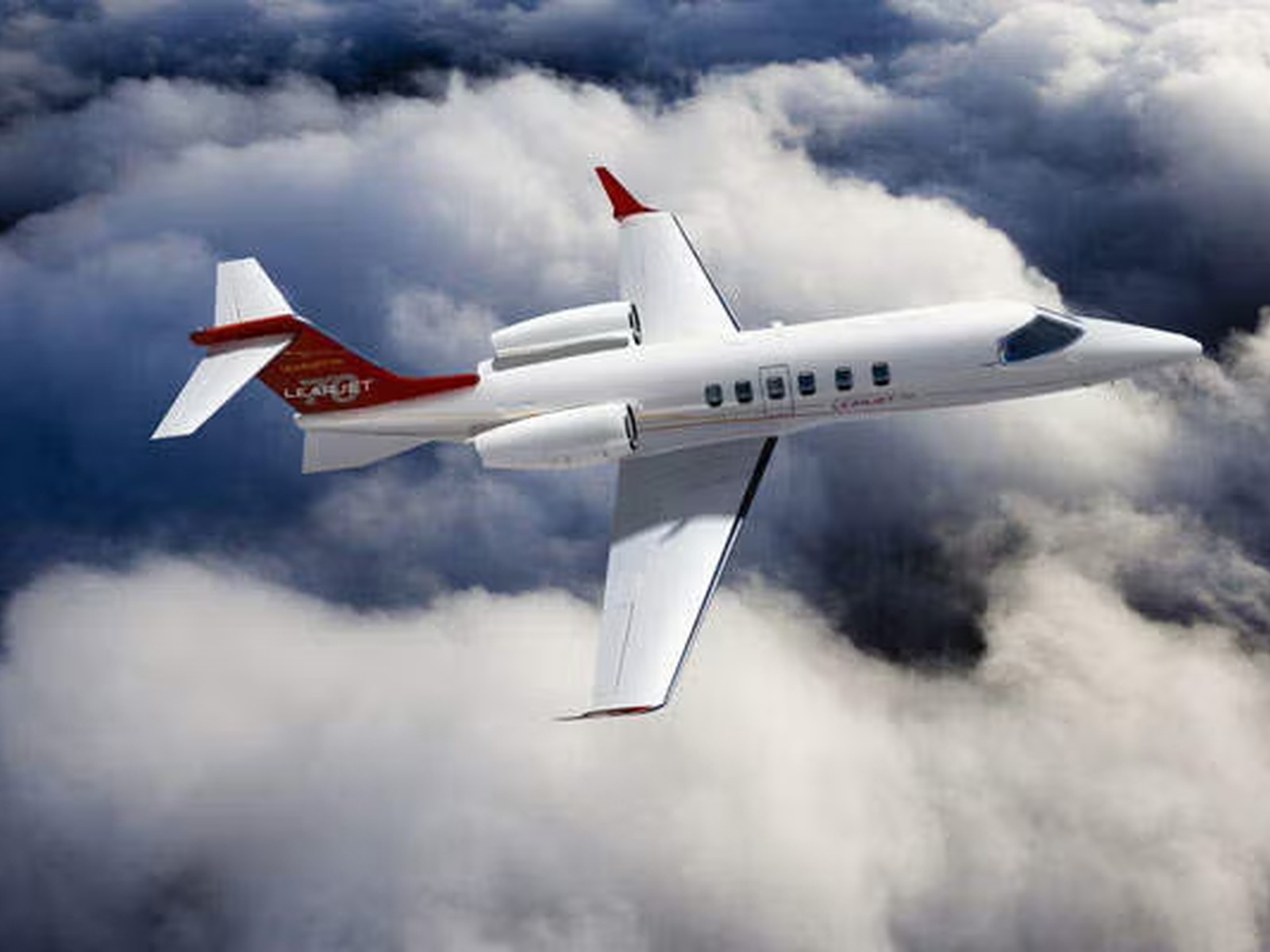 Private jet exterior photo