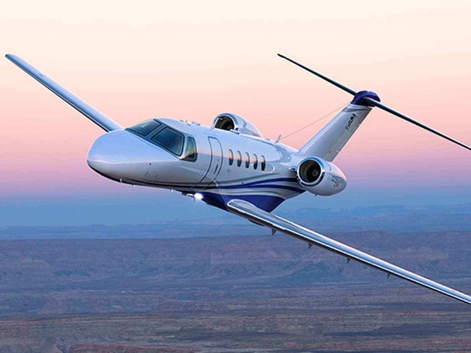 Private jet exterior photo