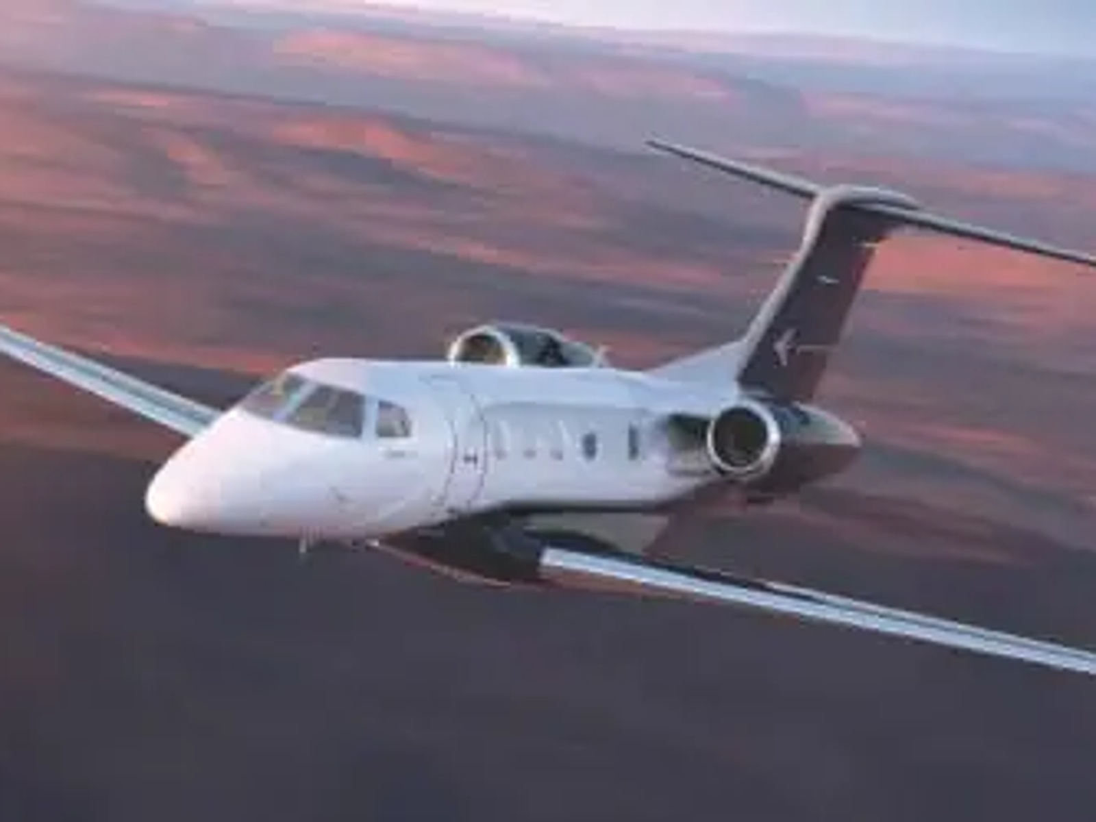 Private jet exterior photo