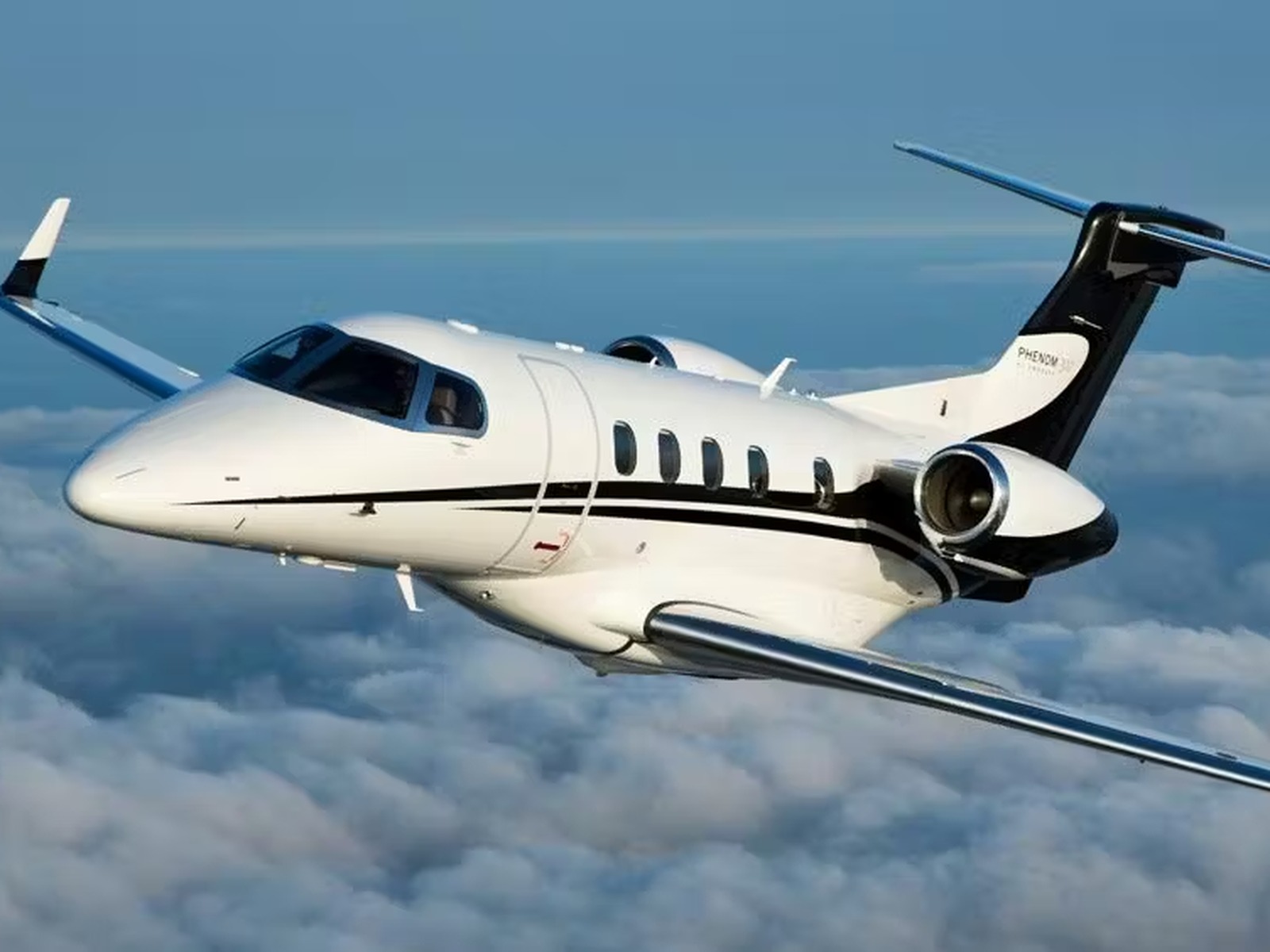 Private jet exterior photo